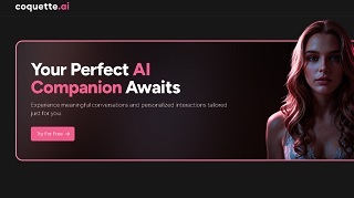 screenshot at coquette.ai porn tube site